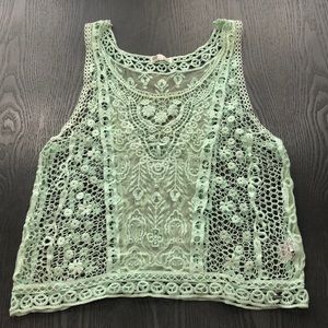 Crochet tank